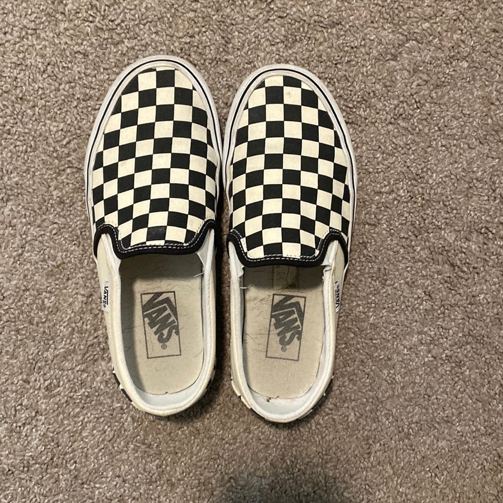 Checkered vans